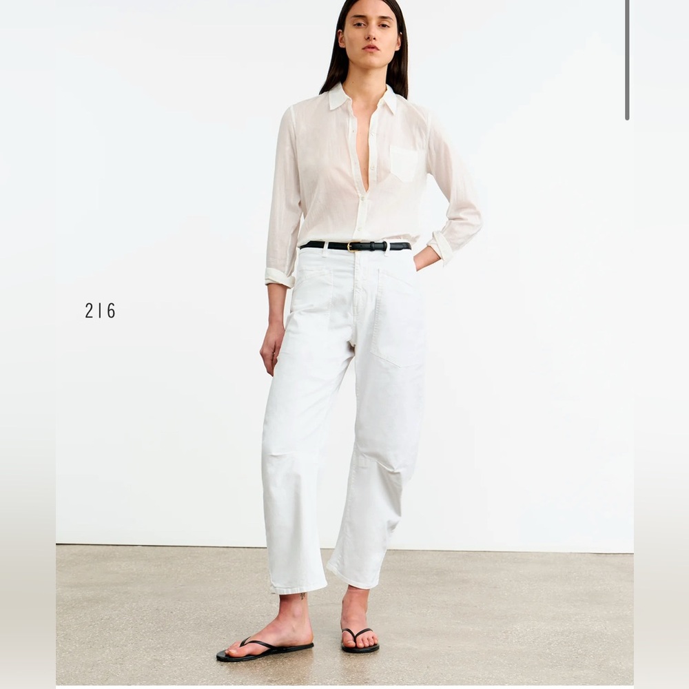 Nili Lotan Shon Pant in White 00